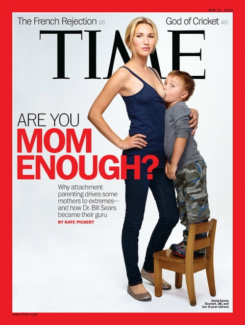 Time magazine breastfeeding cover